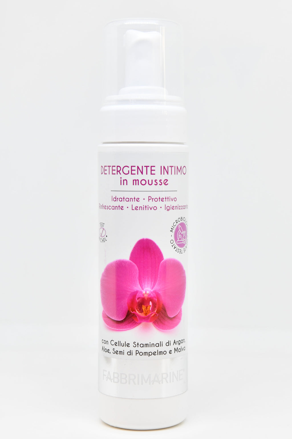 Mousse detergente intima femminile