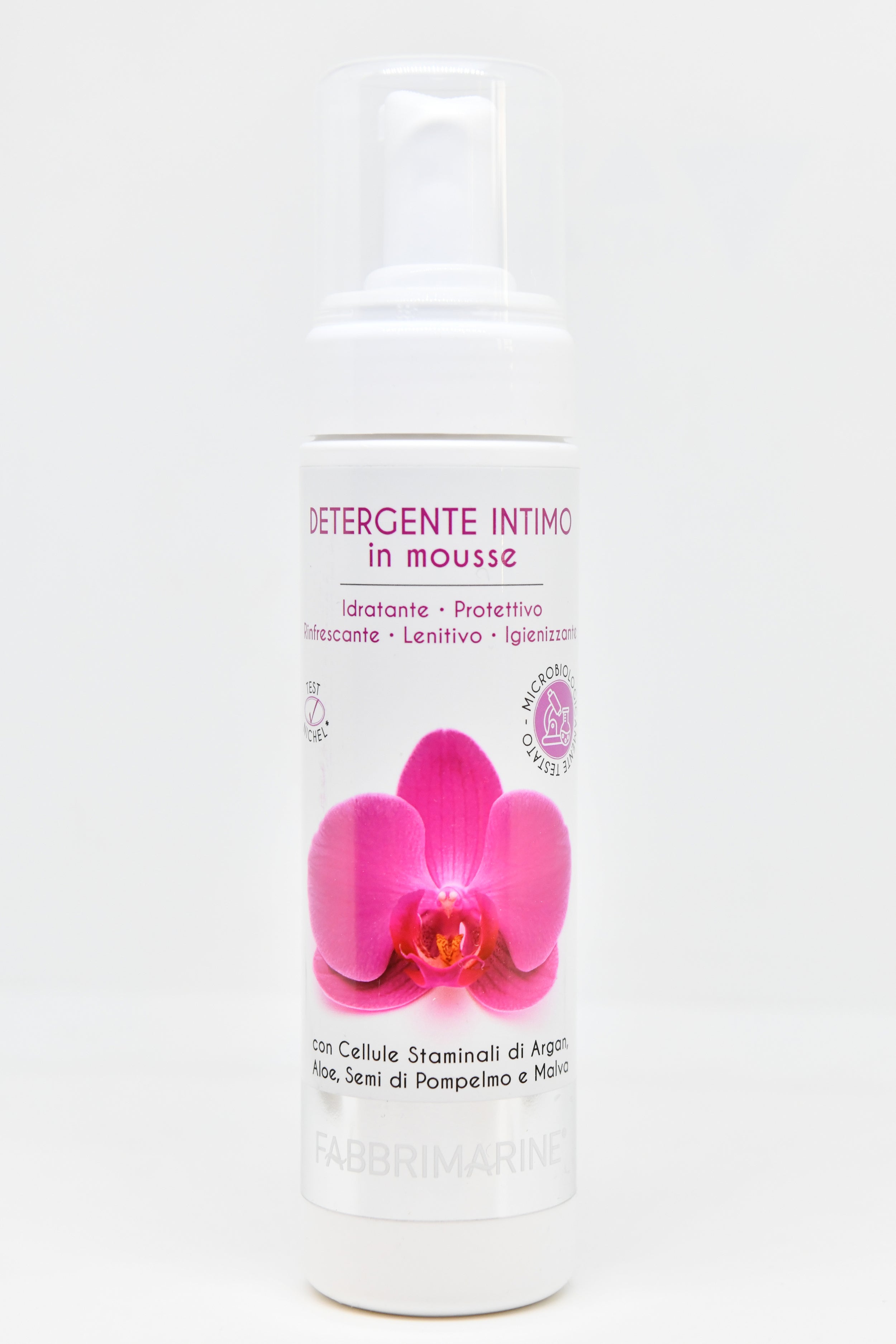 Mousse detergente intima femminile