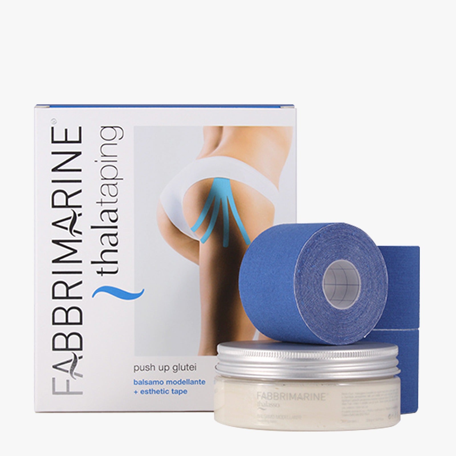 Thalataping Push Up Glutei (balsamo modellante + 3 taping 5 cm + 5 mt)
