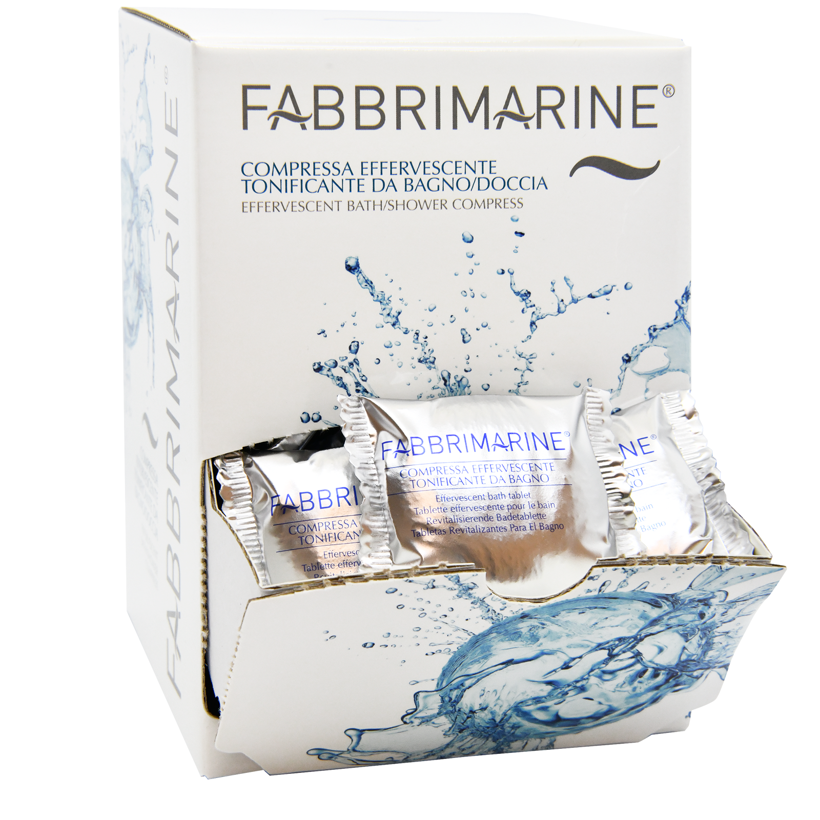 Compressa effervescente bagno