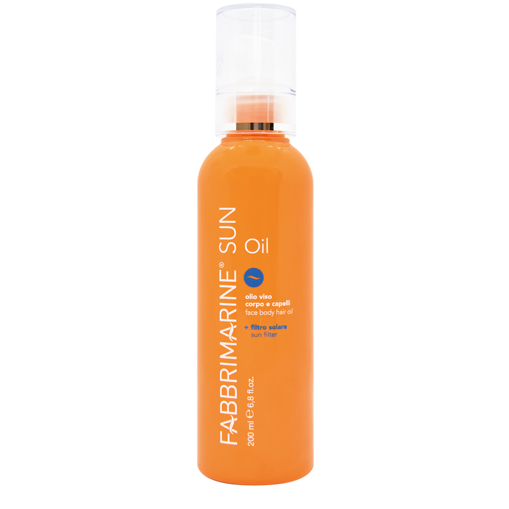 Sun Oil Olio solare Viso Corpo e Capelli
